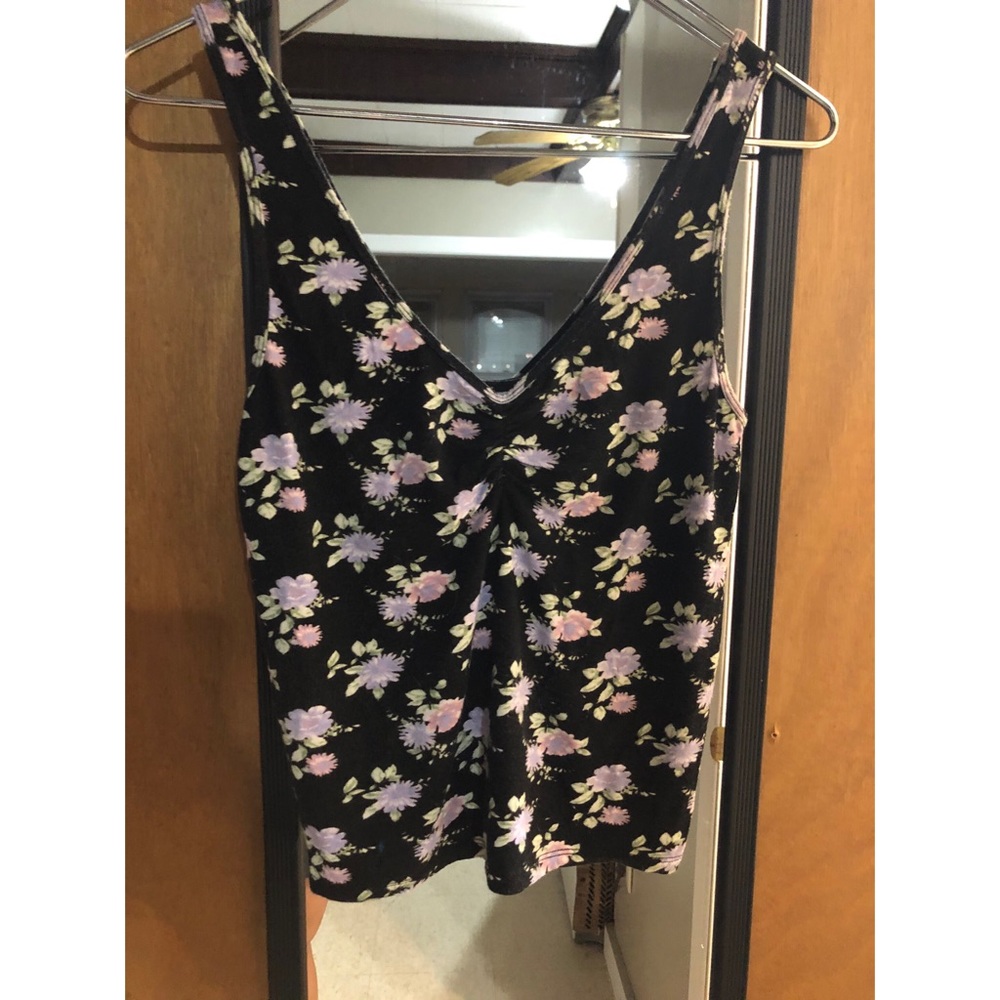 American Eagle Floral Tank